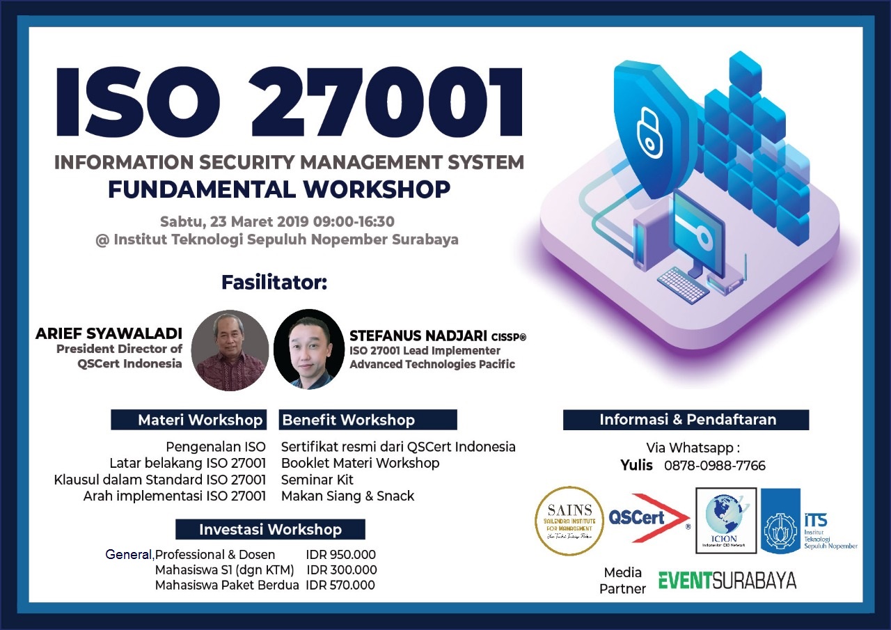 Workshop Fundamental ISO 27001 tentang Information Security Management System