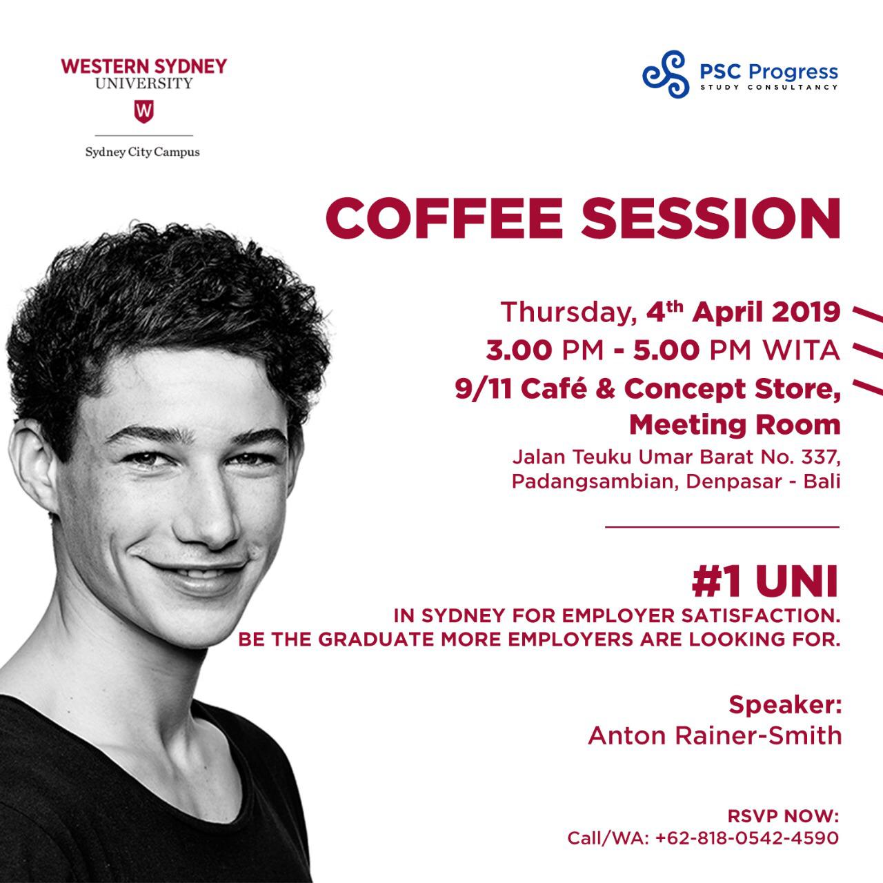 “Coffee Session” bersama Western Sydney University (WSU)