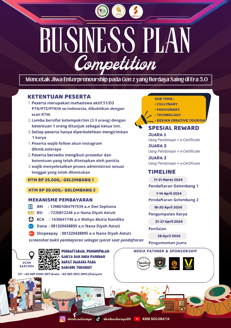 KMB SOLO RAYA - BUSINESS PLAN COMPETITION 2024 image 1