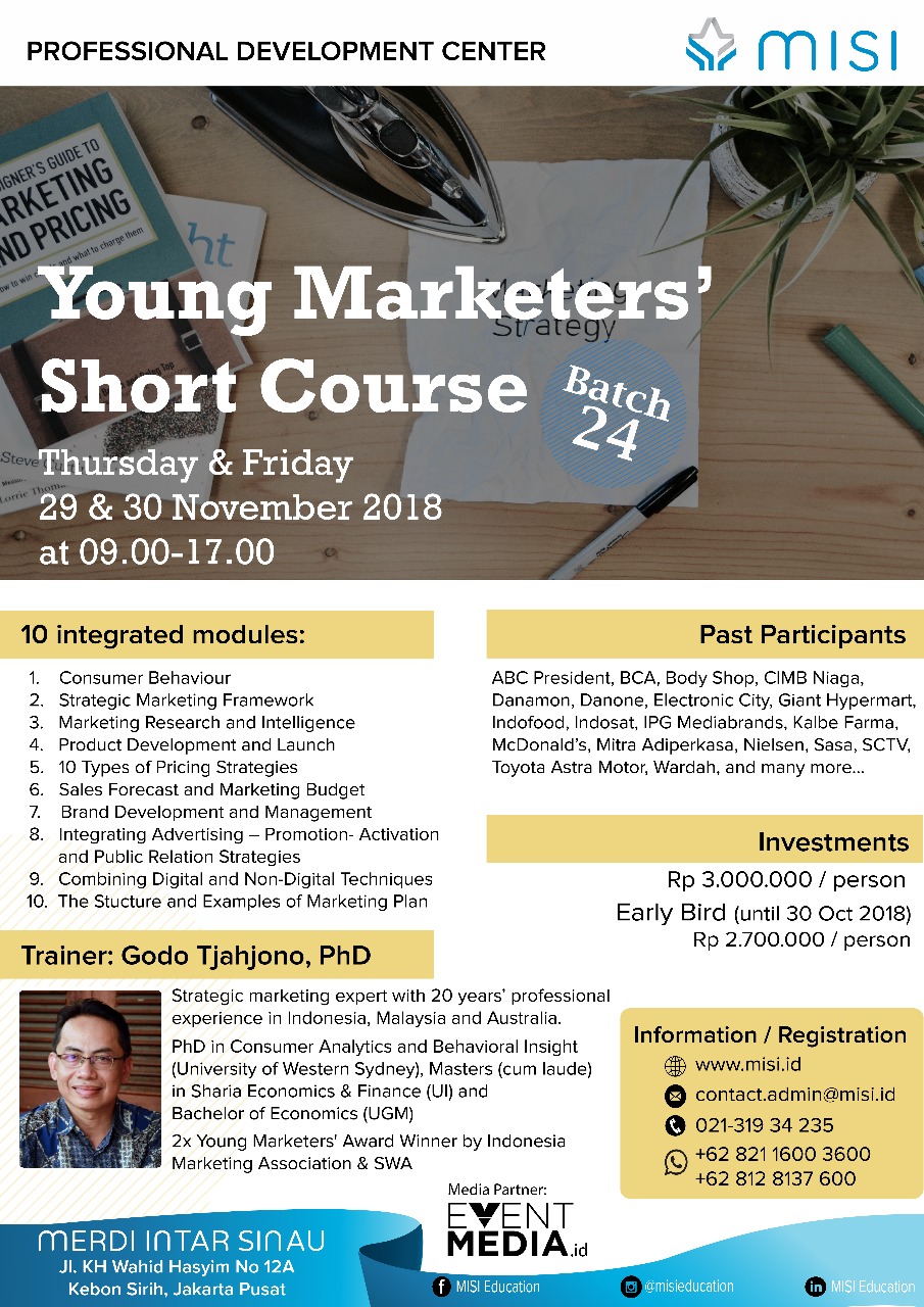 Young Marketers Short courses | Batch 24